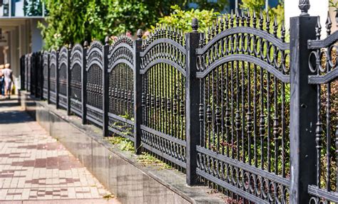 metal fence at the front of a georgian house|Metal Fence At The Front Of A Georgian House.